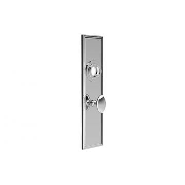 Contour Bathroom Snib on Backplate Concealed Fix 50 x 200mm