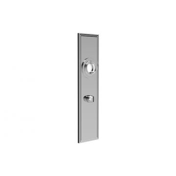 Contour Bathroom Release on Backplate Concealed Fix 50 x 200mm Polished Chrome Plate