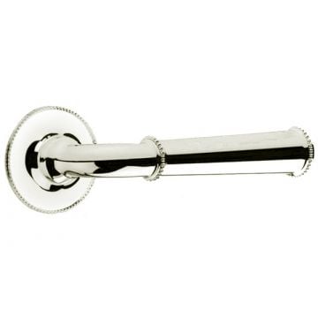 Tapered Beaded Lever Door Handle Concealed Beaded Rose 54 mm Dia.