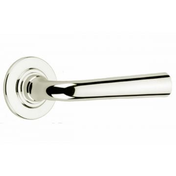 Conical Lever Door Handle Concealed Round Edge Rose 54mm Dia.