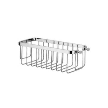 Lift Off Shower Basket 260 mm with Concealed Fixings Polished Nickel Plate