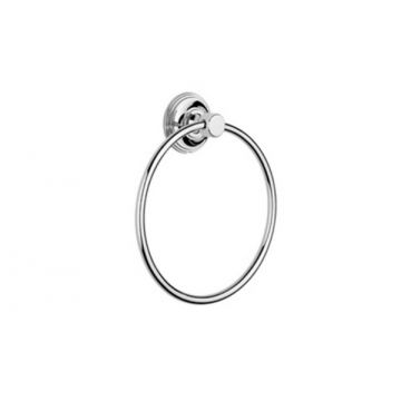 Style Moderne Towel Ring 152 mm Polished Nickel Plate