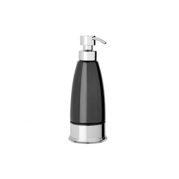 Style Moderne Black Ceramic Soap Dispenser