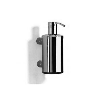 Xenon Wall Mounted Liquid Soap Dispenser Matt Black Chrome