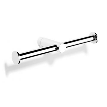 Xenon Double Toilet Roll Holder Polished Nickel Plate