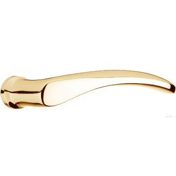 Olivia Rhodes DL115 Door Levers Polished Brass Lacquered