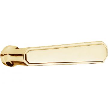 Olivia Rhodes DL120 Door Levers  Polished Brass Unlacquered