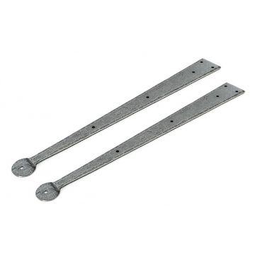 Albion Hinge Fronts Pewter Patina 457 mm (Pair) Pewter Patina Finish