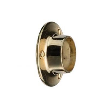 Die Cast Rod Socket 25 mm Electro Brass Plated