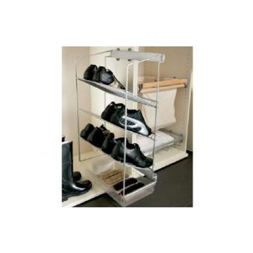 Pull-Out Shoe Rack Unit