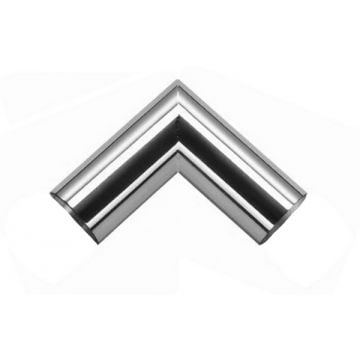 38 mm x 90 Degree Mitred Elbow Polished Chrome Plate