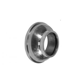 38 mm Concealed Wall Socket Polished Chrome Plate