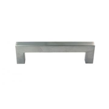 Stainless Steel Square Pull Handle 141 mm Satin Stainless Steel