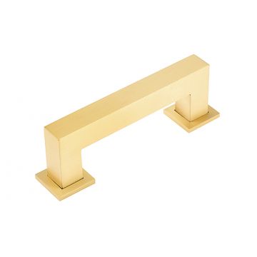 Ridgway Cabinet Handle 121 mm Satin Brass Lacquered
