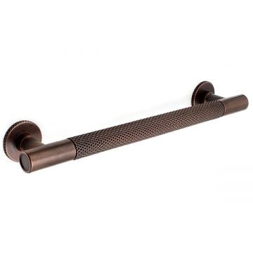 Rainham Cabinet Pull Handle 13 x 126 mm with Plain Ends and Roses 