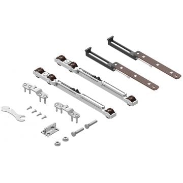 Saheco SF-A90 Single Door Fitting Set Max.90 kg with Two Soft Close