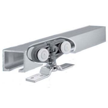 Rollan 40 Sliding Door Fittings and Track 1650 mm Standard finish