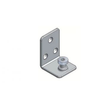 Soltaire Concealed Wall Mounted Guide Satin Stainless Steel