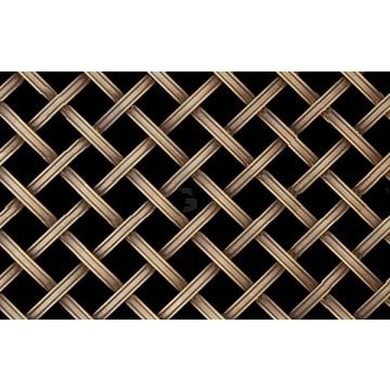 Woven Grille 5 mm Reeded Wire 13 mm Diamond Weave