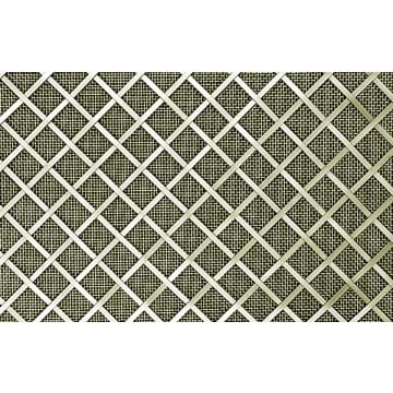 Woven Grille 3 mm Wire 13 mm Diamond Weave Fine Backing Mesh Stainless Steel