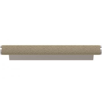 Shagreen Scroll Cabinet Pull 155 mm with Sand Grip