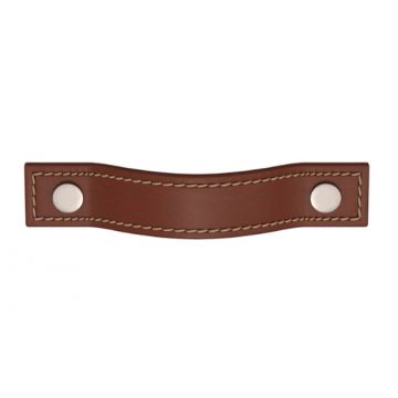 Stitched Leather Button Strap Handle 170 mm