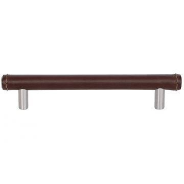 Full Covered Leather Bar Handle 135 mm