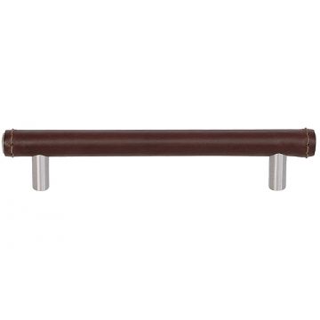 Full Covered Leather Bar Handle 168 mm
