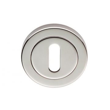 Criterion Keyhole Profile Escutcheon Polished Chrome Plate
