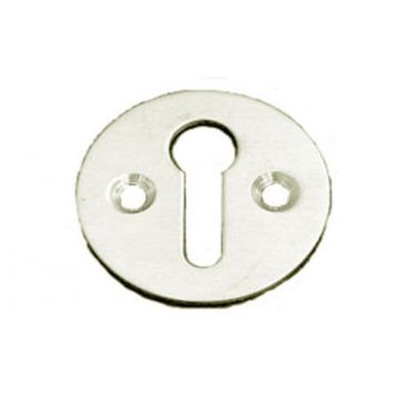 Round Uncovered Escutcheon 32 mm Polished Nickel Plate