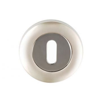 Round Keyhole Escutcheon 53 mm