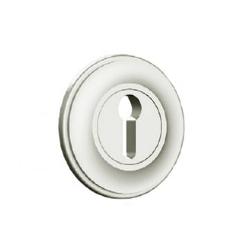 Select Keyhole 54 mm Escutcheon Curved Top Stepped Edge 