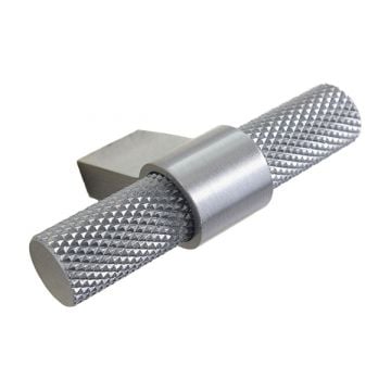 Knurled T Bar Pull Handle 60 mm