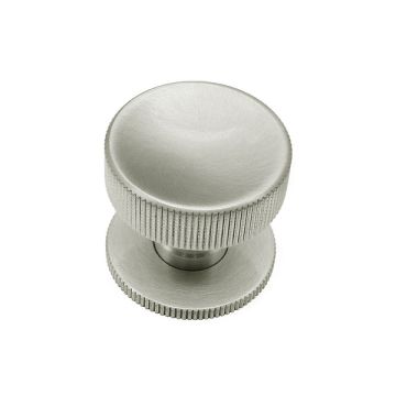 Shelgate Cabinet Knob 32 mm with Rose (Polished Nickel Plate)