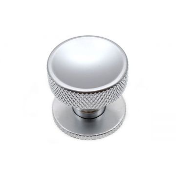 Halston Cabinet Knob 32 mm with Rose (Polished Nickel Plate)