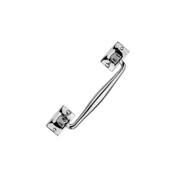 Pull Handle Face Fix 254 mm Polished Chrome Plate