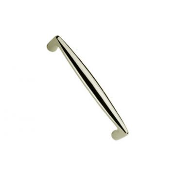 Tapered Pull Handle 175 mm Polished Brass Lacquered