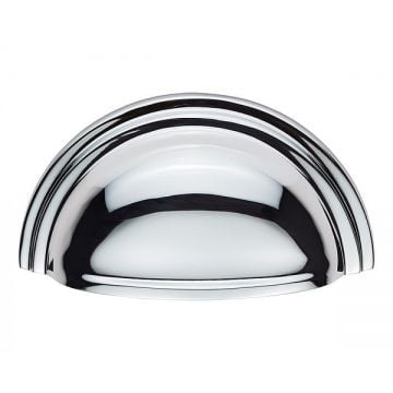 Criterion Cup Drawer Pull 92 mm (Polished Chrome Plate)
