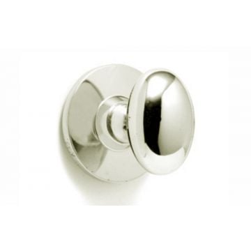 Profile Bathroom Thumb Turn Concealed Fix Polished Brass Lacquered