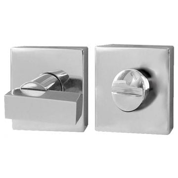 Privacy Turn & Release Polished Chrome Plate