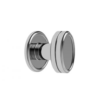 Profile Ring Bathroom Thumbturn Concealed Fix Satin Nickel Plate