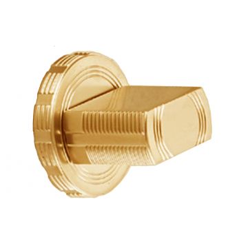 Montholme Privacy Thumb Turn 32 mm Rose (Polished Brass Lacquered)
