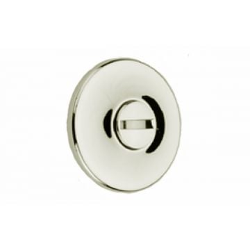 Emergency Coin Release 32mm Concealed Plain Rose Polished Nickel Plate
