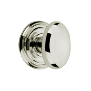 Thumb Turn 32 mm Concealed Ridged Rose  Antique Brass Unlacquered