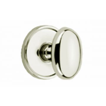 Thumb Turn 32 mm Concealed Lipped Edge Rose Polished Brass Lacquered