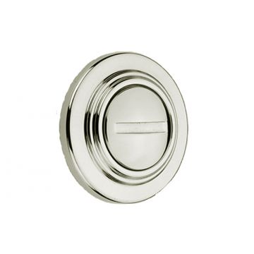 Emergency Coin Release 38mm Concealed Stepped Curved Edge Rose Polished Chrome Plate