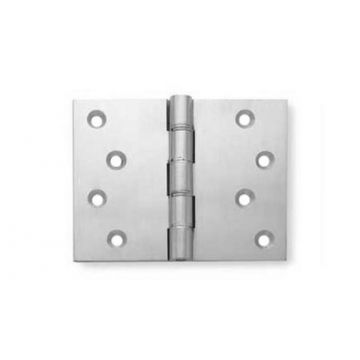 Projection Hinge 102 x 102 mm Brass Contract Suite Satin Chrome Plate