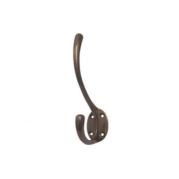 Hat and Coat Hook Imitation Bronze Lacquered