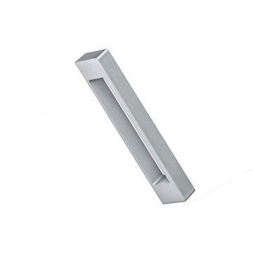 Pull Handle 200 mm Self Adhesive for Glass Doors Satin Chrome Finish