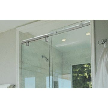 Hydroslide Sliding Shower Door Kit 1524 mm Wall to Wall Polished Chrome Plate